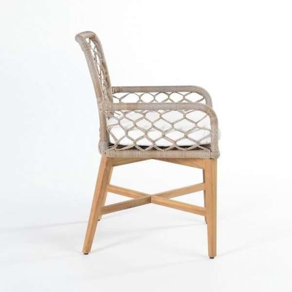 Paulo Outdoor Dining Chair - Image 3