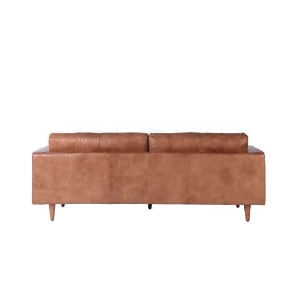 ROMA SOFA IN COGNAC LEATHER - Image 3