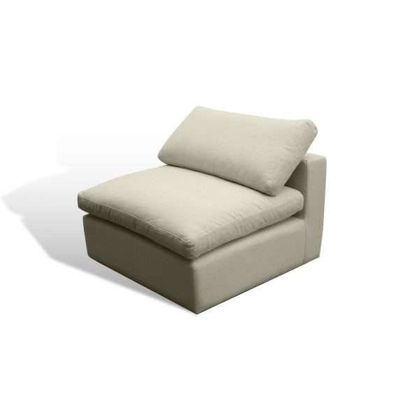 SANDBAR SECTIONAL IN WHITE CREAM LINEN - Image 5