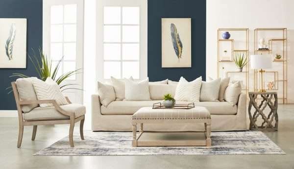 HAVEN 96" LOUNGE SLIPCOVER SOFA - Image 5