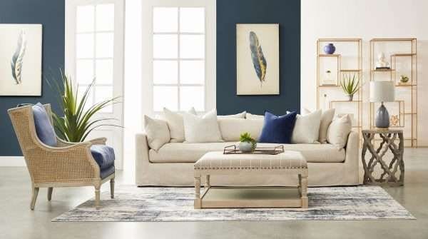 HAVEN 96" LOUNGE SLIPCOVER SOFA - Image 6