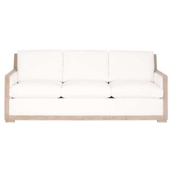 MANHATTAN 85" WOOD TRIM SOFA