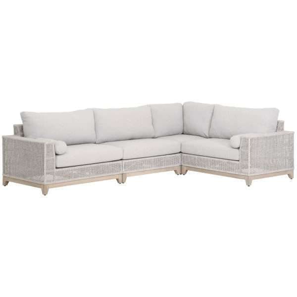 TROPEZ OUTDOOR 4 PC MODULAR SECTIONAL