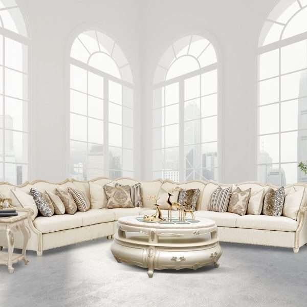 Chamberi 4 Pc Sectional Set Classic Pearl - Image 12