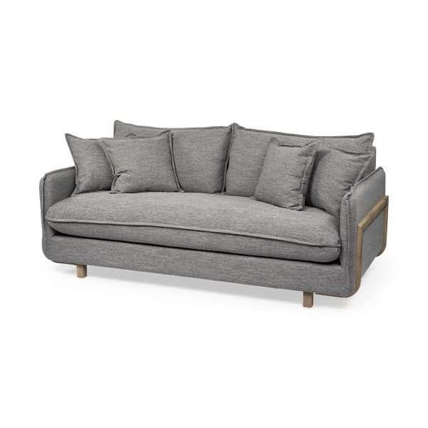 Roy I 84" Sofa (4 Fabric Options) - Image 2