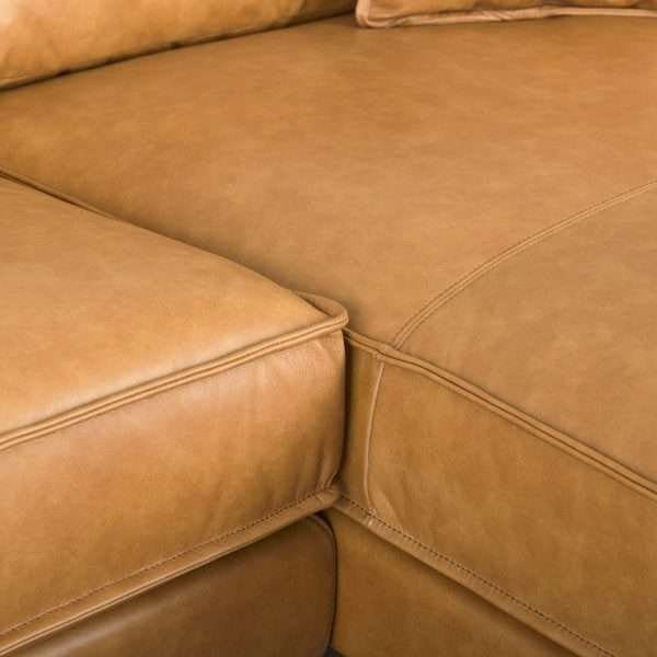 D'Arcy Leather Right or Left Chaise Sectional - Image 12