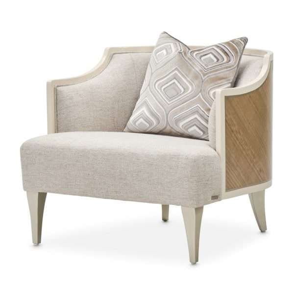 Camden Court Accent Chair-Flax Pearl