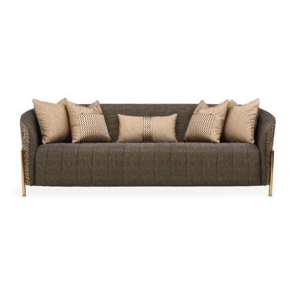 Lisben Onyx Gold Sofa