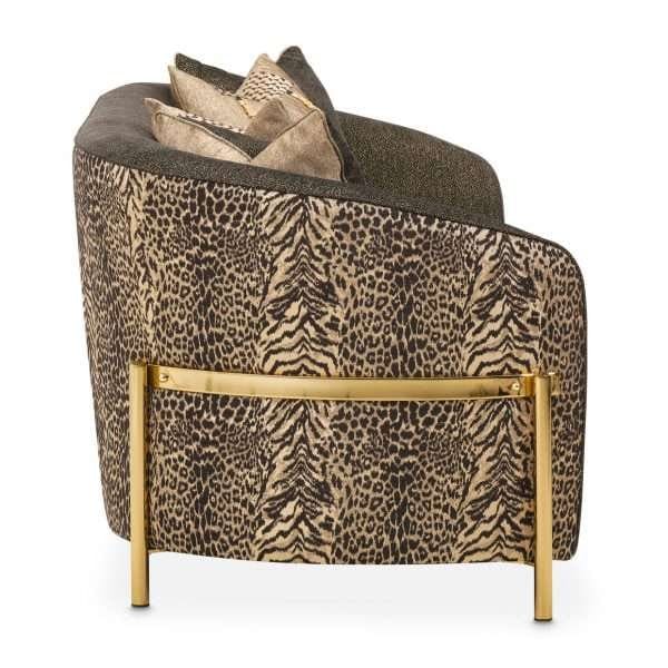 Lisben Onyx Gold Sofa - Image 5