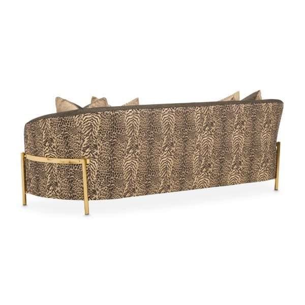 Lisben Onyx Gold Sofa - Image 4