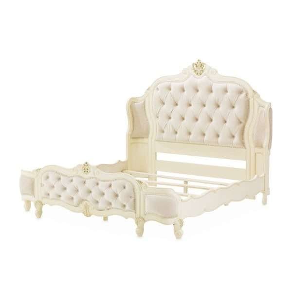 LAVELLE-CLASSIC PEARL  Eastern King Wing Mansion Bed - Image 2