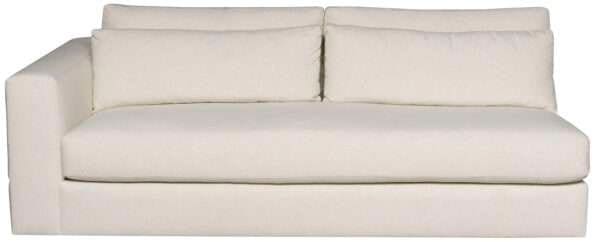 Leone Stocked Left Arm Bench Seat Sofa