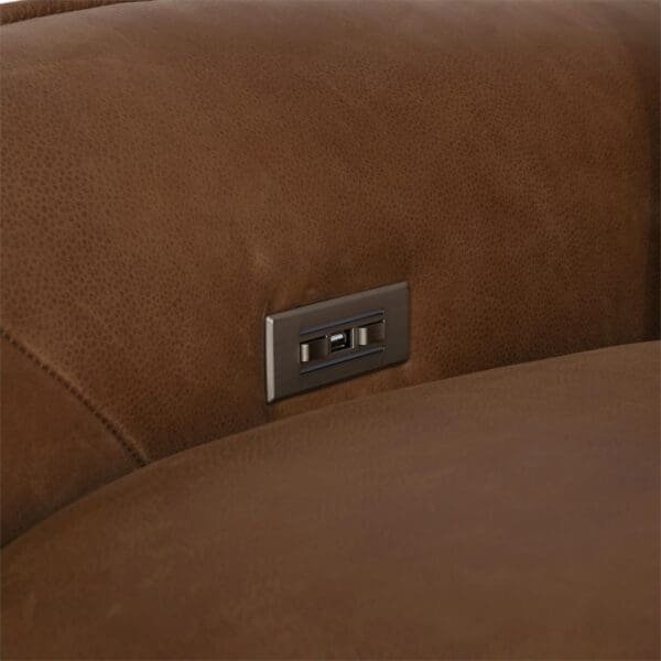 Sorrento Leather Power Motion Sofa - Image 8