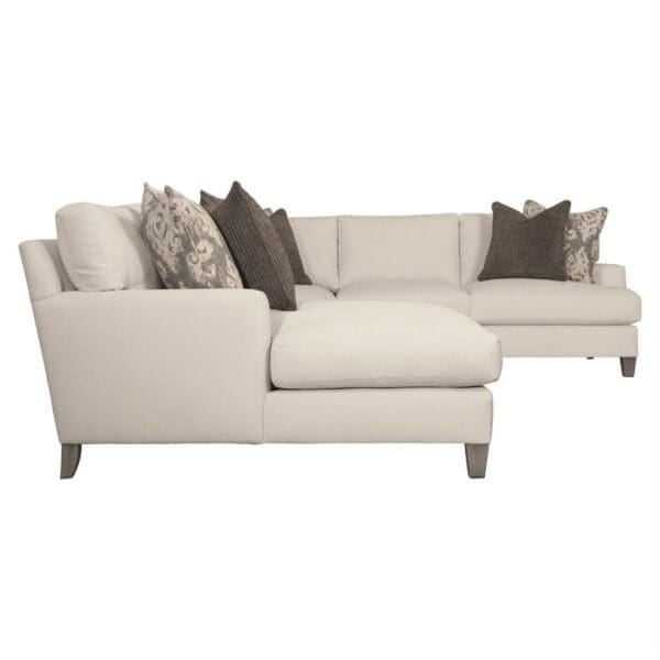 Mila Fabric 5pc Sectional - Image 2