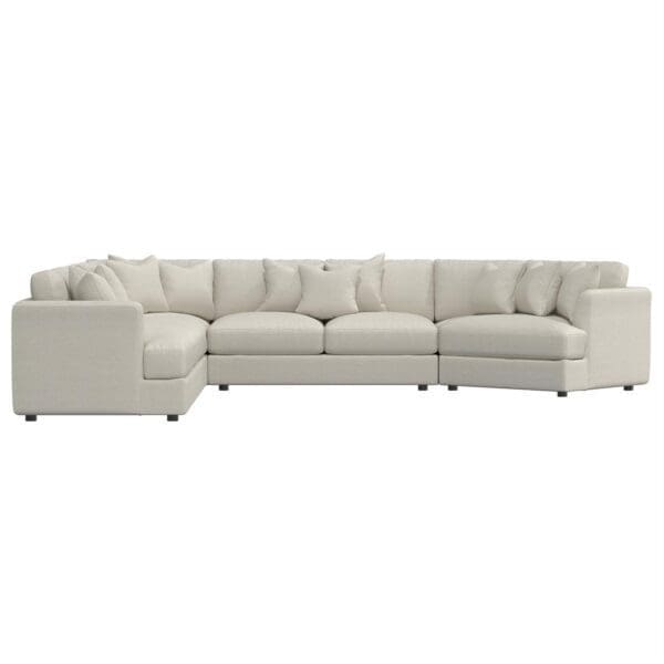 Sydney Fabric 5pc Sectional - Image 2