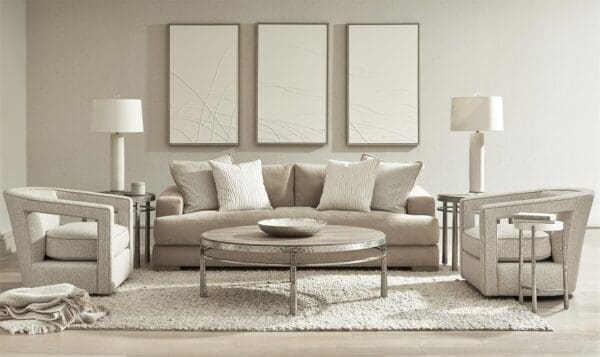 Solace Fabric Sofa - Image 6