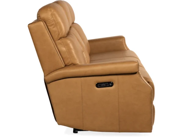 Vaughn Zero Gravity Sofa with Power Headrest (2 Leather Options) - Image 7