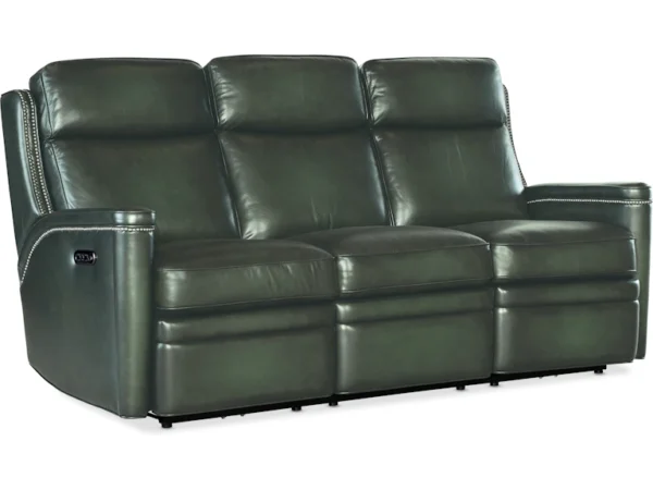 Hamilton Power Sofa w/Power Headrest (2 Leather Options) - Image 3