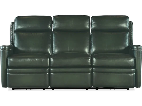 Hamilton Power Sofa w/Power Headrest (2 Leather Options)