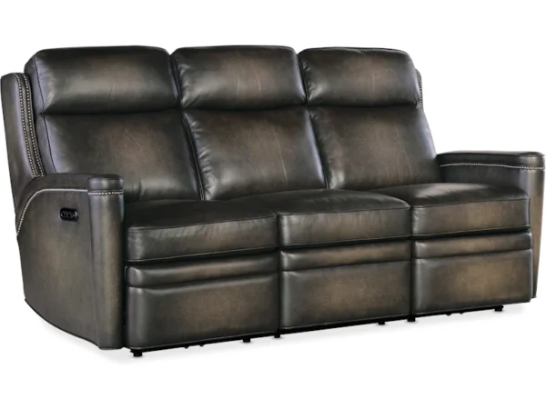 Hamilton Power Sofa w/Power Headrest (2 Leather Options) - Image 4