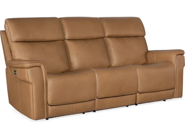 Lyra Zero Gravity Power Sofa with Power Headrest (2 Leather Options) - Image 2