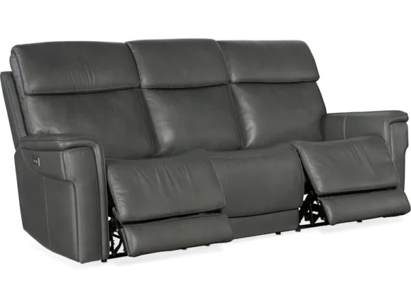 Lyra Zero Gravity Power Sofa with Power Headrest (2 Leather Options) - Image 7