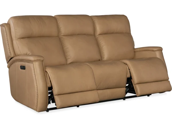 Rhea Zero Gravity Power Recline Sofa with Power Headrest (2 Leather Options) - Image 3