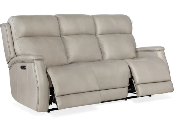 Rhea Zero Gravity Power Recline Sofa with Power Headrest (2 Leather Options) - Image 4