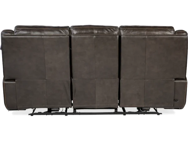 Montel Lay Flat Power Sofa with Power Headrest & Lumbar (2 Leather Options) - Image 7