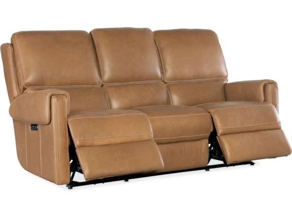 Somers Power Sofa w/Power Headrest (2 Leather Options) - Image 5