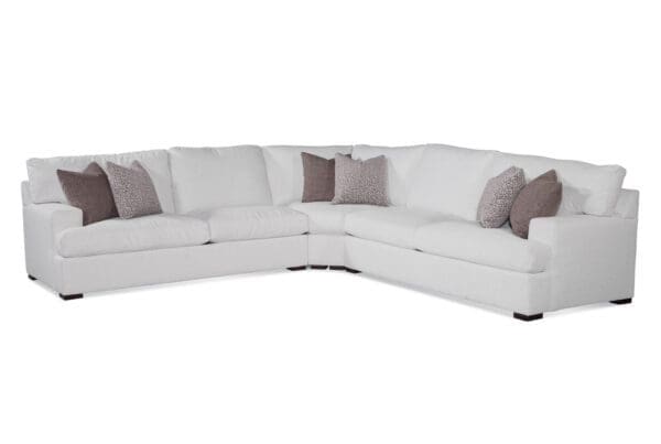 Cambria Three-Piece Wedge Sectional