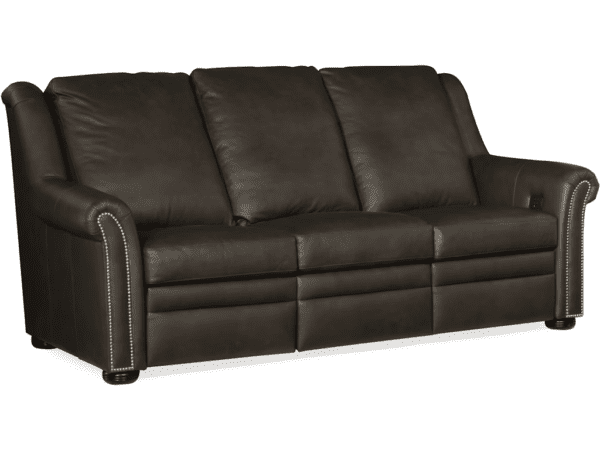 RAVEN LEATHER RECLINER SOFA