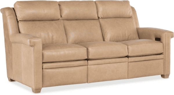 OAKLEY LEATHER RECLINER SOFA