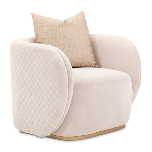 Ariana Chair Beige or Caramel Gold