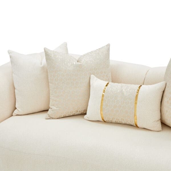 Sassani Loveseat Crepe Gold - Image 7