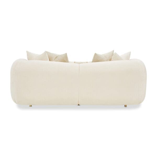 Sassani Loveseat Crepe Gold - Image 4