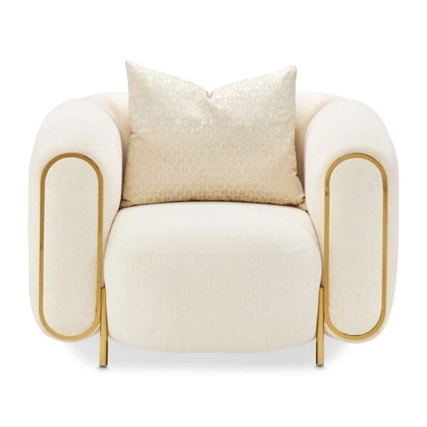 Sassani Chair Crepe Gold