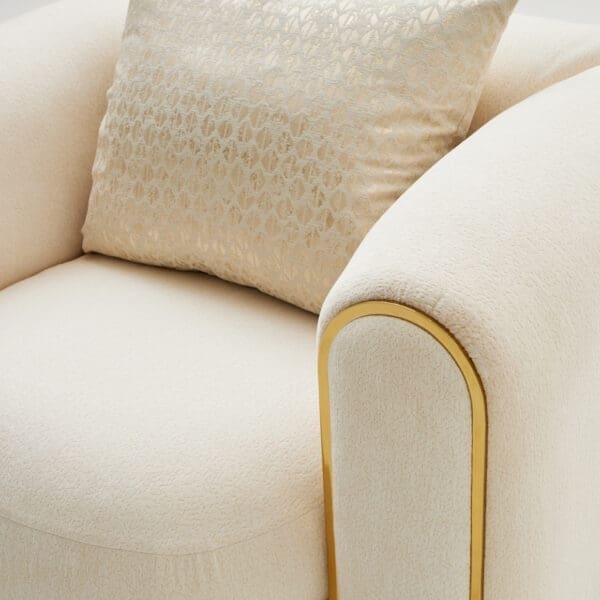 Sassani Chair Crepe Gold - Image 6