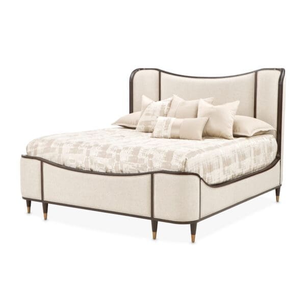 Camellia Field King Upholstered Bed - Image 2